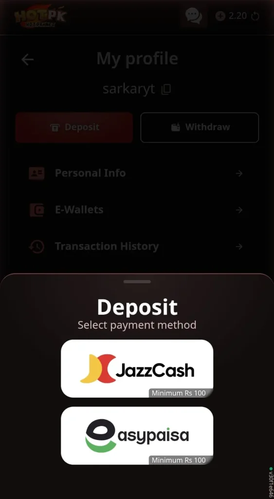hotpk-deposit